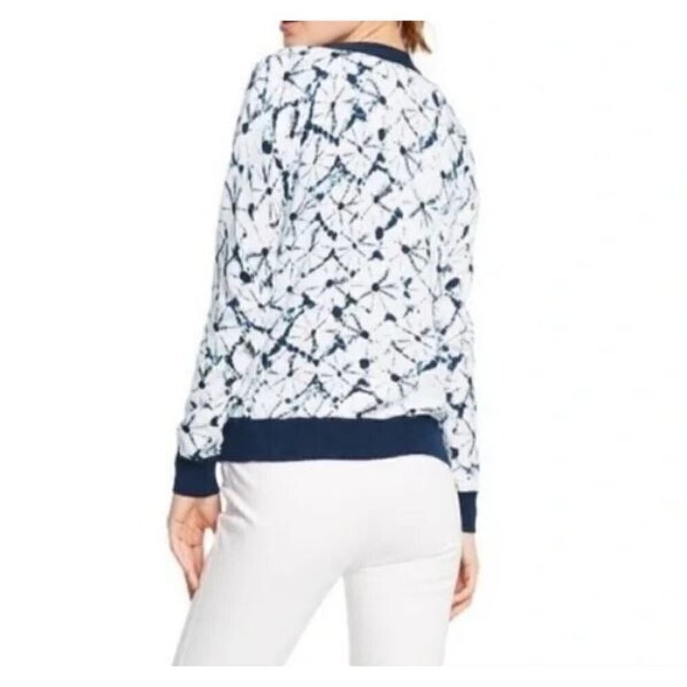 Thakoon for Target Cardigan Sweater Womens 1X Shibori Print Button Front Boho - Picture 5 of 9